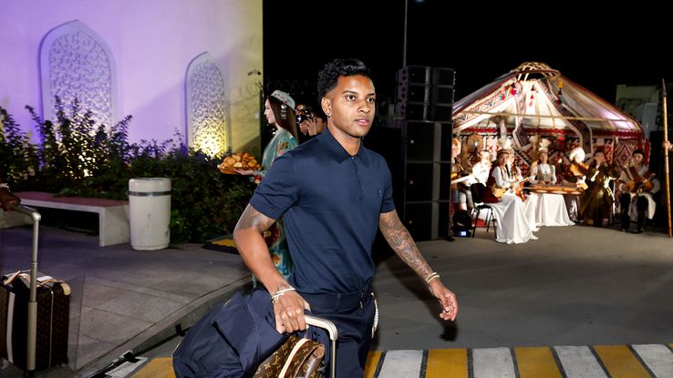 Imagini din Almaty, la sosirea lui Real Madrid
