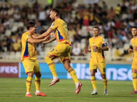 Gol magnific marcat de Drăguș împotriva Ciprului! Pasă genială din partea lui Marin + Gestul lui Mircea Lucescu