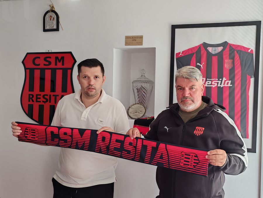 Valentin Ciucur, noul team manager de la CSM Reșița Valentin Ciucur, numit în funcție de conducere la echipa din Liga 2