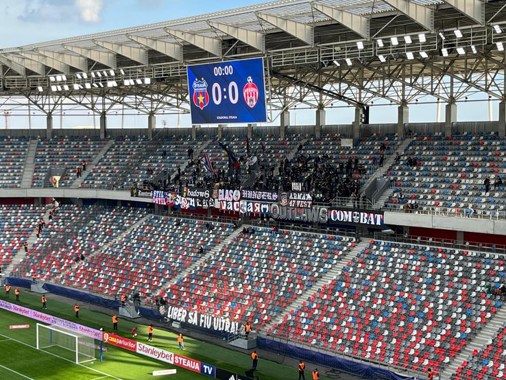 Steaua - Sepsi, ultima partidă din etapa #8 din Liga a 2-a