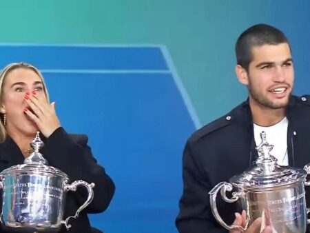 „E 9 dimineața, nu-ți face griji!” – Carlos Alcaraz, elegant după ce Aryna Sabalenka l-a confundat într-o emisiune live