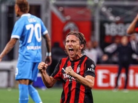 Scena cu Luka Modric a făcut vâlvă în Italia, după derby-ul Milanului.