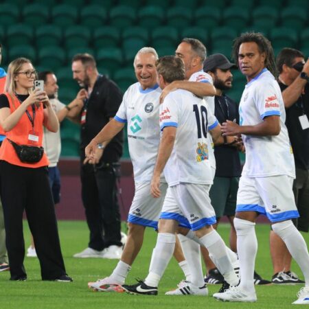Îl mai recunoști? Fostul campion mondial și european a lăudat pe Gică Hagi la Legends Charity Game: „Un fotbalist deosebit!”