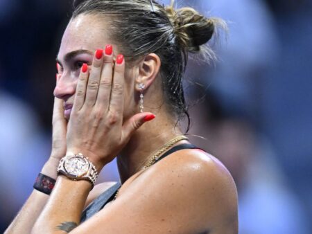 Răzbunare dulce împotriva Americii: reacția vibrată a bielorusei Aryna Sabalenka pe cel mai mare stadion de tenis din lume