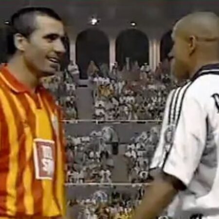 Momentul în care Hagi l-a făcut de râs pe Roberto Carlos