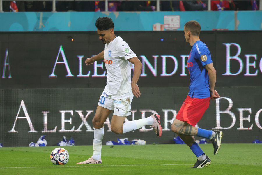FCSB - Craiova, imagini de meci Marius Lăcătuș a ales între FCSB și Universitatea Craiova: „Lot mai complet!”