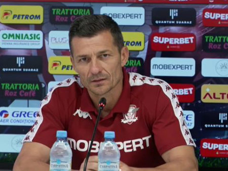 Costel Gâlcă, tehnicianul echipei Rapid, a apreciat FCSB.