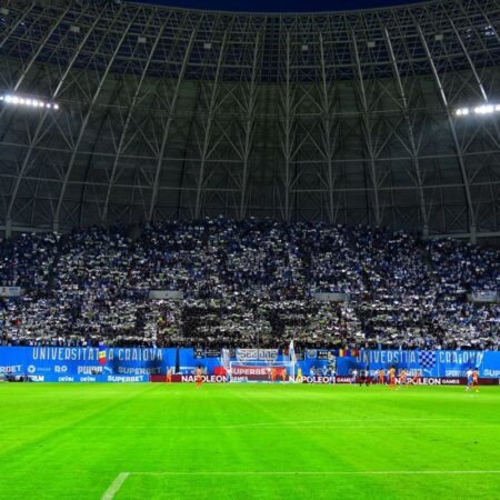 Universitatea Craiova a primit sancțiunea, după incidentul „F*** UEFA” » Crainicul stadionului, suspendat și el