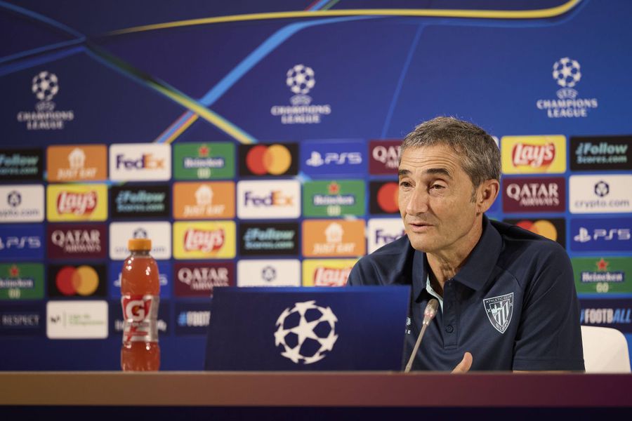 Ernesto Valverde, la conferința de presă Antrenorul care laudează Arsenal, înainte de startul Champions League: „Este la același nivel cu Real Madrid și Barcelona”