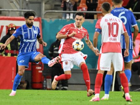 Dinamo a pierdut ocazia de a se apropia la două puncte de lider! Cum stă Superliga după zece etape