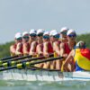 Barca feminină de 8+1 a României, medalie de ARGINT la Campionatul Mondial de Canotaj de la Shanghai