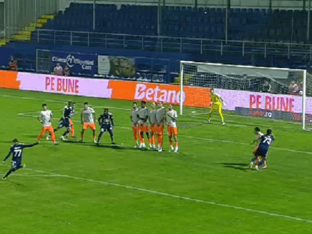 Golul etapei în Superligă! O execuție splendidă l-a propulsat pe echipa sa pe locul secund