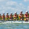Medalie de argint pentru echipajul feminin de canotaj 8+1 al României