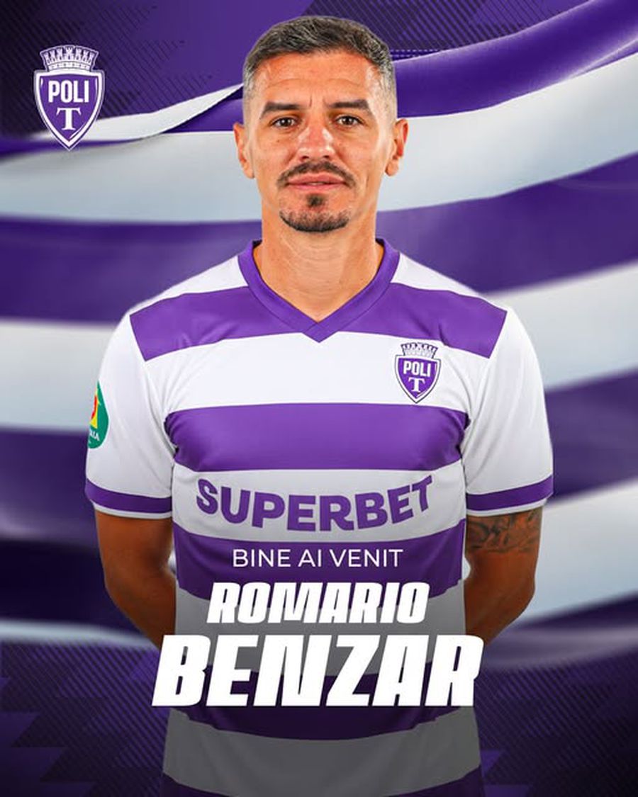 Romario Benzar, prezentat la o echipă de tradiție din Liga 3: „Bine ai venit!”