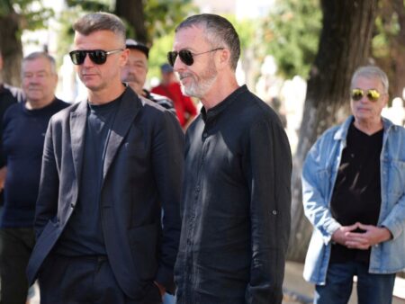 Nenumărate personalități din fotbal la înmormântarea lui Florin Marin