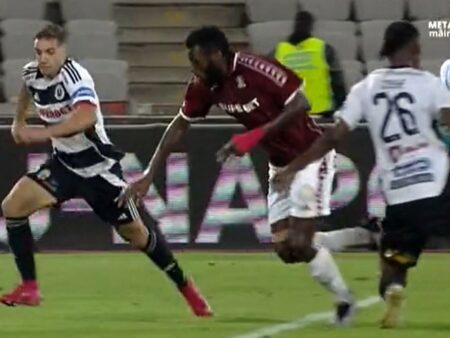 Faza controversată: Rapid solicită penalty împotriva U Cluj » Discuții intense în Superligă: verdictul din studio