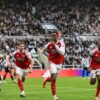 Arsenal câștigă în minutul 90+6 în derby-ul cu Newcastle! Meciul a fost transmis în direct pe VOYO.