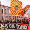 Atmosferă electrizantă înainte de Go Ahead Eagles – FCSB! Fanii olandezi creează show!