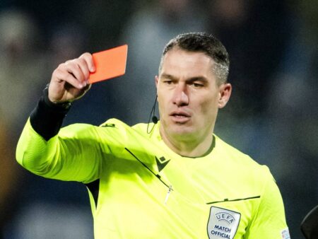 Istvan Kovacs a eliminat un jucător în meciul Olympiakos – Pafos, iar grecii au reacționat rapid: ”O decizie prostescă”