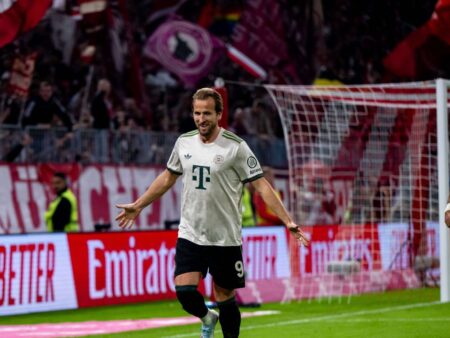 Harry Kane, performanță extraordinară în Top 5 ligilor! 100 de goluri în 104 meciuri pentru Bayern Munchen.