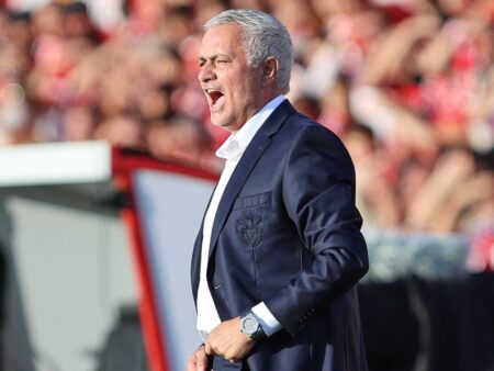 Ce a realizat Benfica Lisabona în primul meci cu José Mourinho la conducere