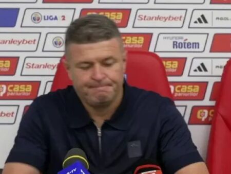 Daniel Oprița a criticat echipa după înfrângerea 0-3 cu Chindia: „Frică!” / „Jaloane!”