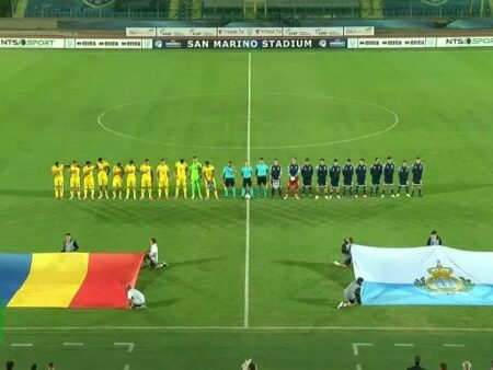 Imnul Național a răsunat la Serravalle! San Marino – România U21, transmis în direct pe Pro Arena și VOYO