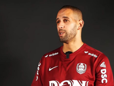 Islam Slimani, primul interviu în tricoul CFR Cluj! Ce mesaj a avut pentru rivalele din ligă