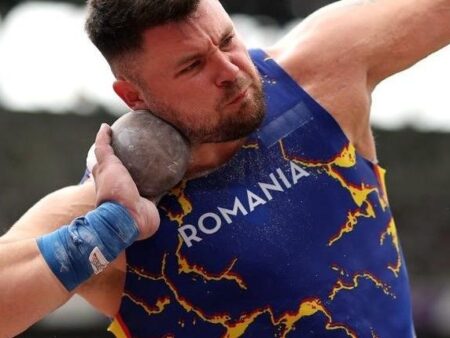 Pe ce poziție a terminat campionul european Rareș Toader la aruncarea greutății la Mondialele de la Tokyo?