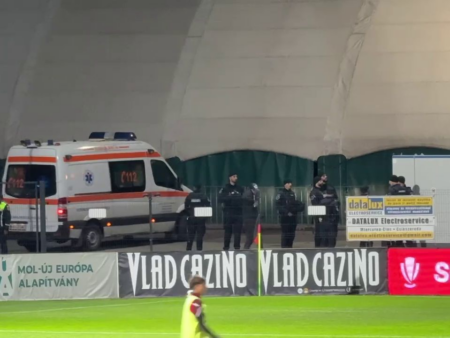 Panica în Csikszereda – FCSB! Intervenție de urgență a medicilor