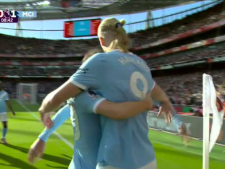 Cine îl poate opri?! Erling Haaland, gol spectaculos în Arsenal – Manchester City
