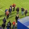 Ce n-a fost difuzat la TV: Eugen Neagoe a avut un conflict cu arbitrul la pauza meciului Petrolul – Rapid