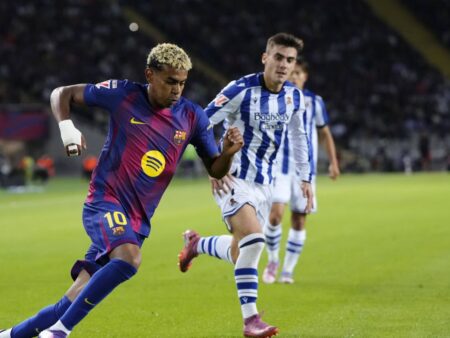 Barcelona – Real Sociedad 2-1 | Schimbare de lider în La Liga! Lewandowski și Yamal îi salvează pe catalani