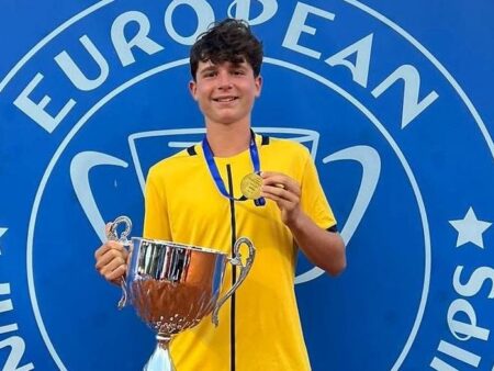 Yannick Alexandrescu ajunge în finala campionatului european de tenis!