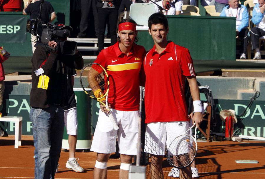 Rafael Nadal și Novak Djokovic, la unica lor întâlnire din Cupa Davis Novak Djokovic: „Cu el nu voi fi prieten niciodată, este imposibil”