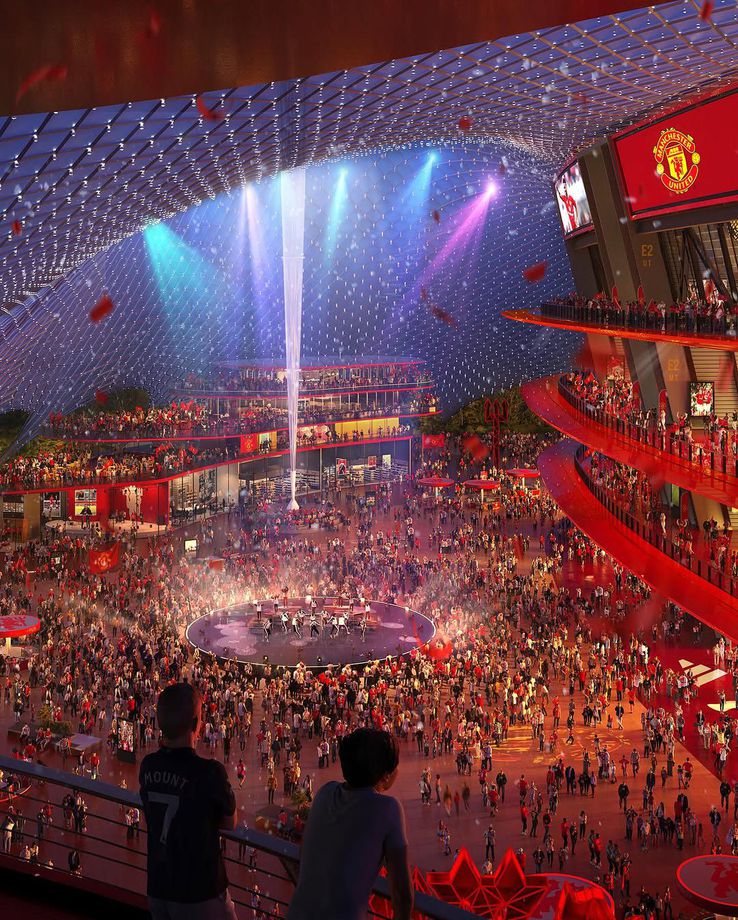 Cum ar urma să arate noul stadion de 100.000 de locuri al lui Manchester United