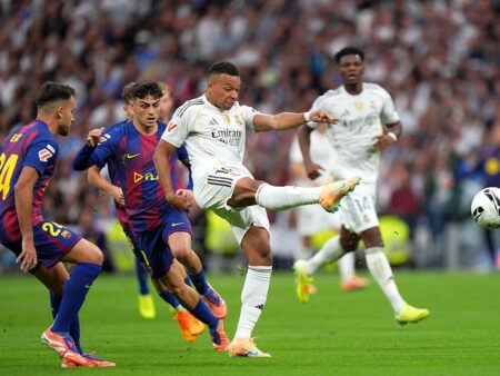 Golul spectacular reușit de Mbappe în fața lui Real Madrid