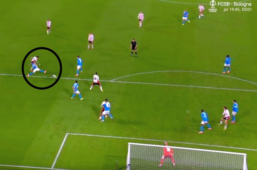 De aici a șutat Dennis Man la golul 2 „Dennis Man a strălucit!” » Aplauze în Olanda pentru prestația de gală din PSV - Napoli