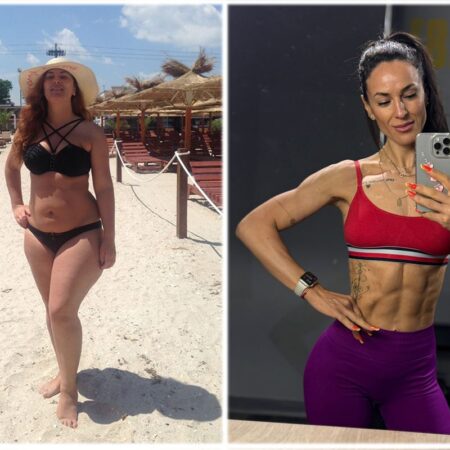 A slăbit 40 de kilograme și a devenit campion în bodybuilding natural