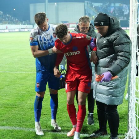 Cât de mult a lipsit după sosirea la spital în Cupa României