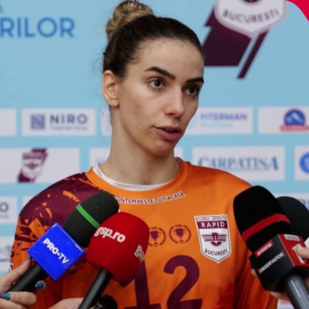 Diana Ciucă, comentarii după Rapid – CSM București: „A fost un meci extrem de echilibrat. Ne-am simțit obosite, am jucat o dată la 3 zile.”