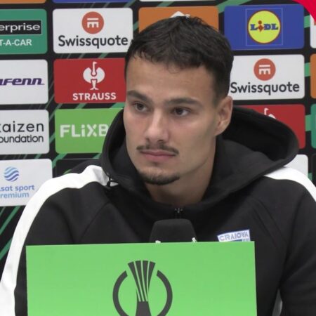 Assad Al Hamlawi, conferință de presă înainte de Rakow – Univ. Craiova: „Nu ne temem, vrem să avansăm cât mai departe în această competiție”