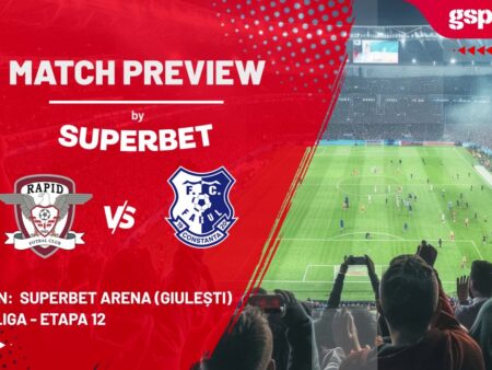 Preview meci Rapid – Farul » Etapa 12 a Superligii