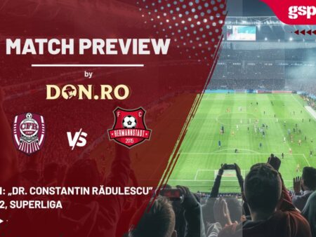 Preview de meci CFR Cluj – Hermannstadt » Etapa 12 a Superligii