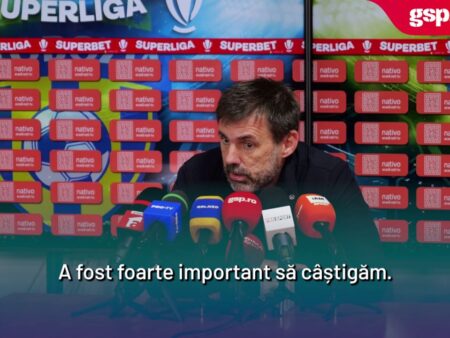 Zeljko Kopic, antrenorul lui Dinamo, își exprimă concluziile după victoria echipei sale împotriva Unirii Slobozia, scor 1-0.
