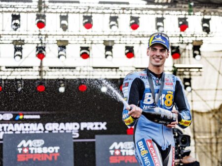 Fermín Aldeguer, debutant triumfător în Indonezia, după incidentul dintre Marc Márquez și Marco Bezzecchi