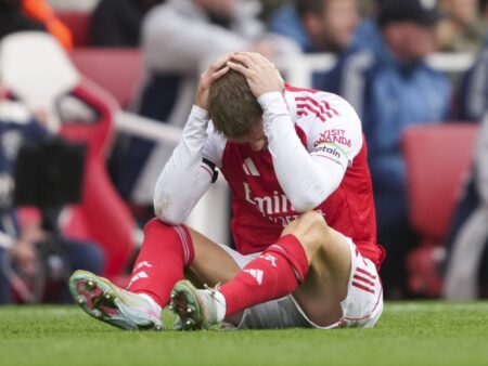 Accidentare gravă pentru căpitanul lui Arsenal » Cât va fi indisponibil Martin Odegaard