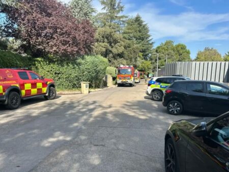 Incendiul izbucnit joi dimineață la vila lui Vinicius Junior a fost stins rapid de pompieri