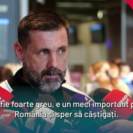 Zeljko Kopic susține România în confruntarea cu Austria: „Sper să câștigați, dar va fi un meci foarte dificil”