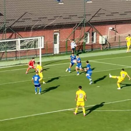 România U19 – Cipru U19 » „Tricolorii” înscriu al doilea gol